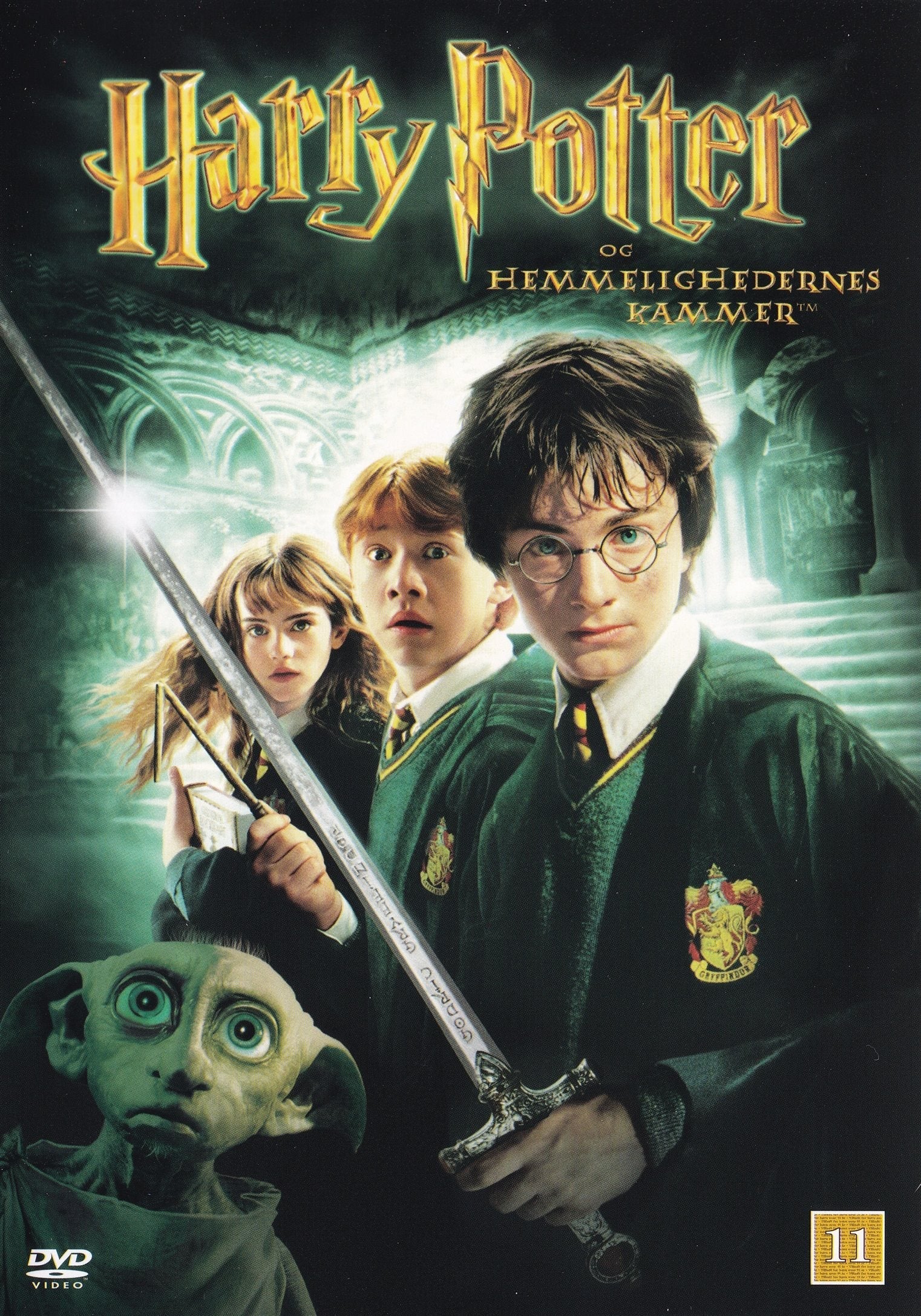 Harry Potter og Hemmelighedernes Kammer (DVD)