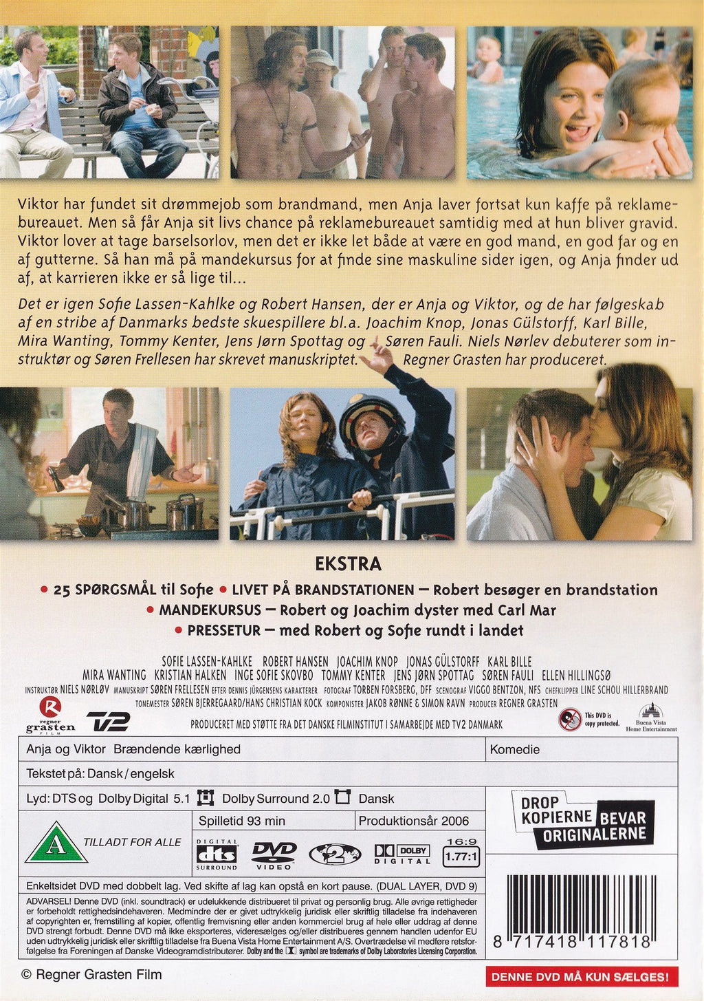 Anja og Viktor 4 - Brændende Kærlighed (DVD)