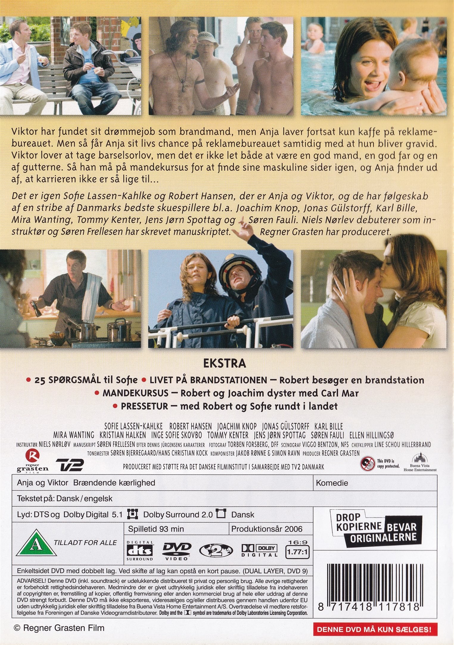 Anja og Viktor 4 - Brændende Kærlighed (DVD)