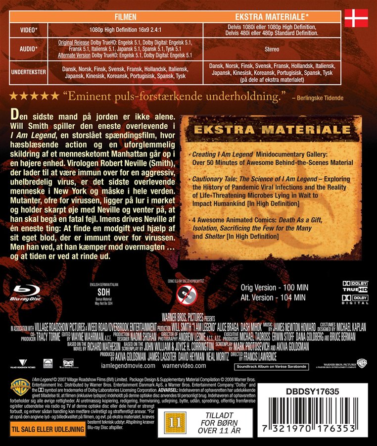 I Am Legend (Blu-ray)
