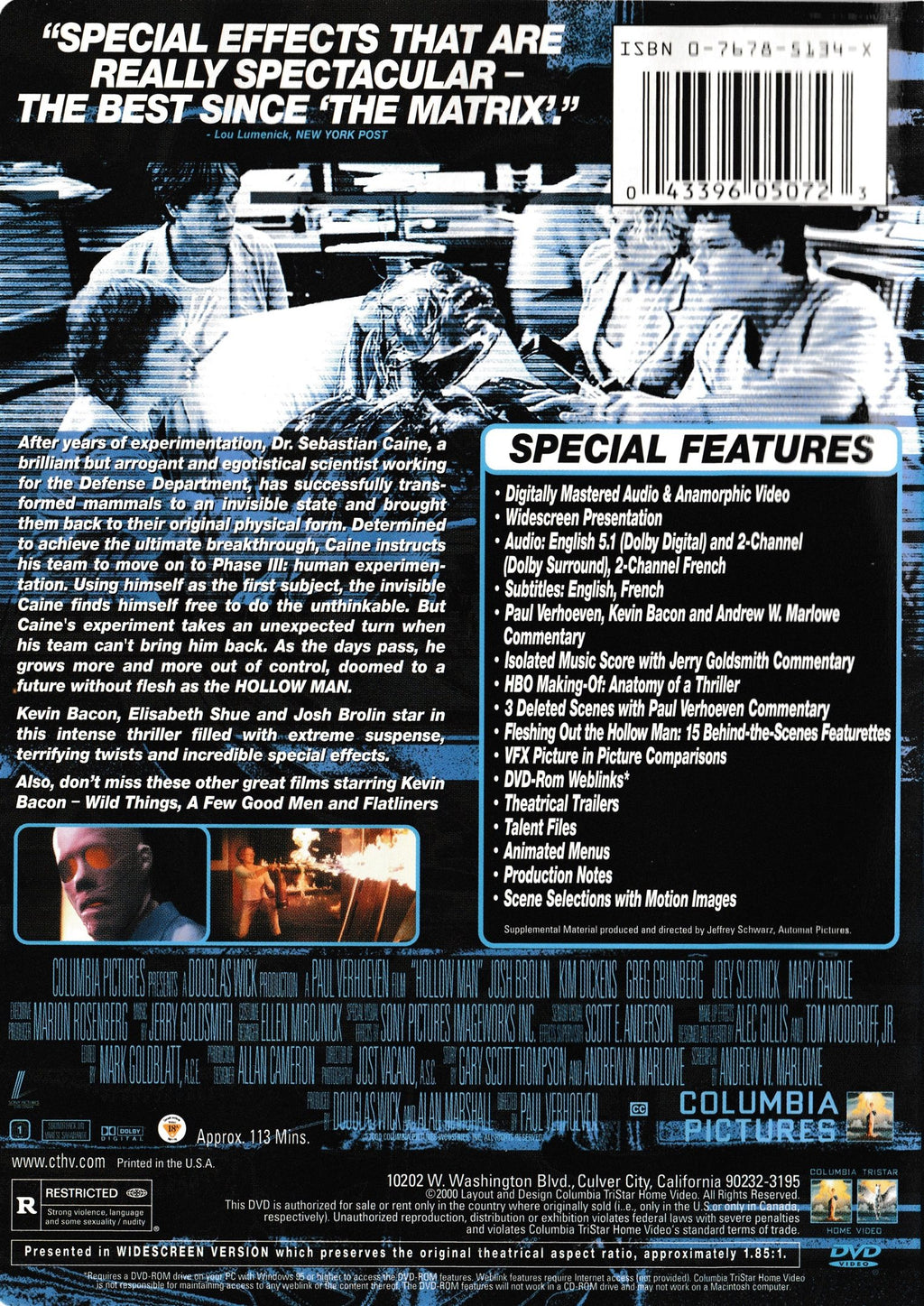 Hollow Man (DVD)
