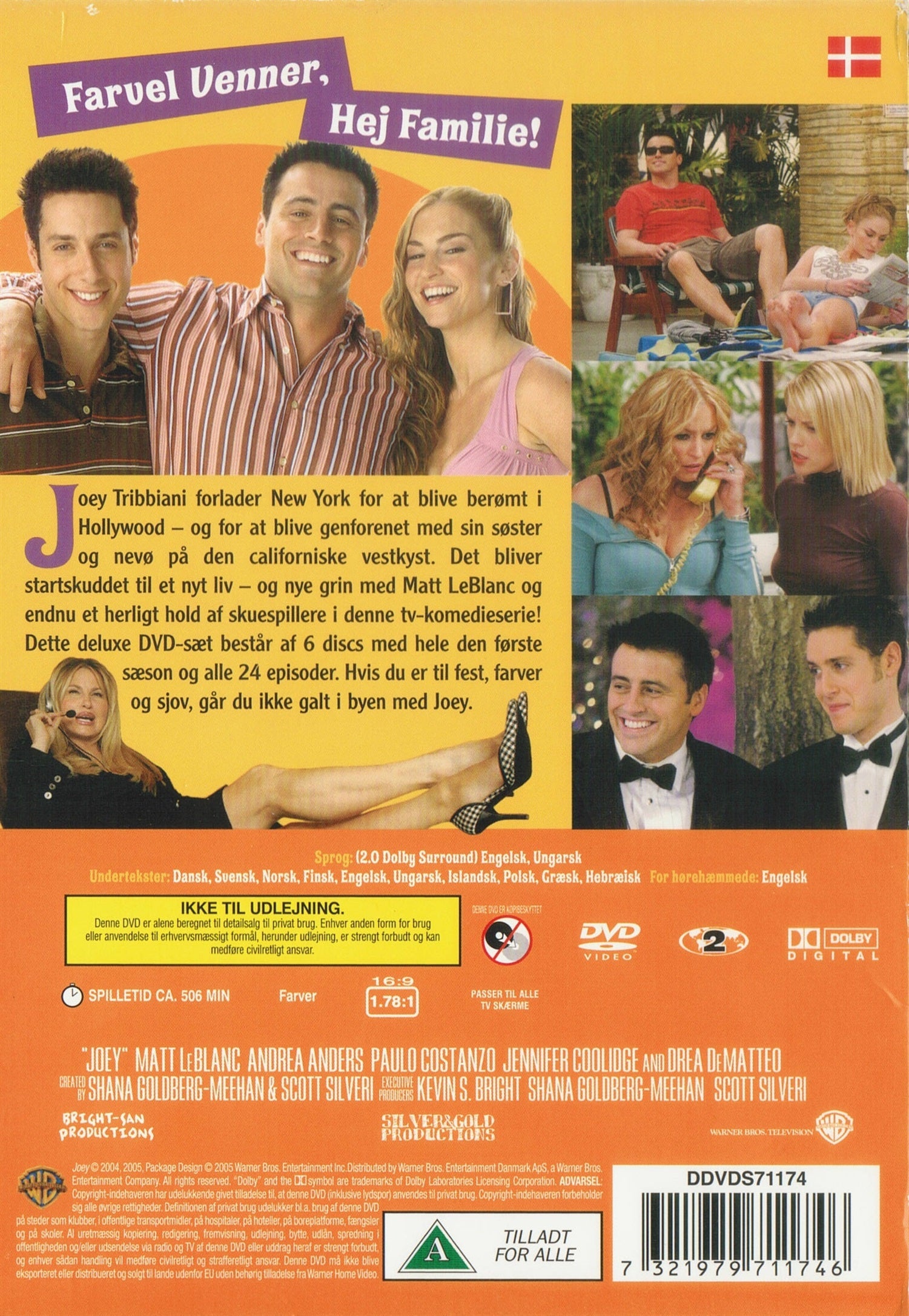 Joey: Den komplette første sæson (DVD)