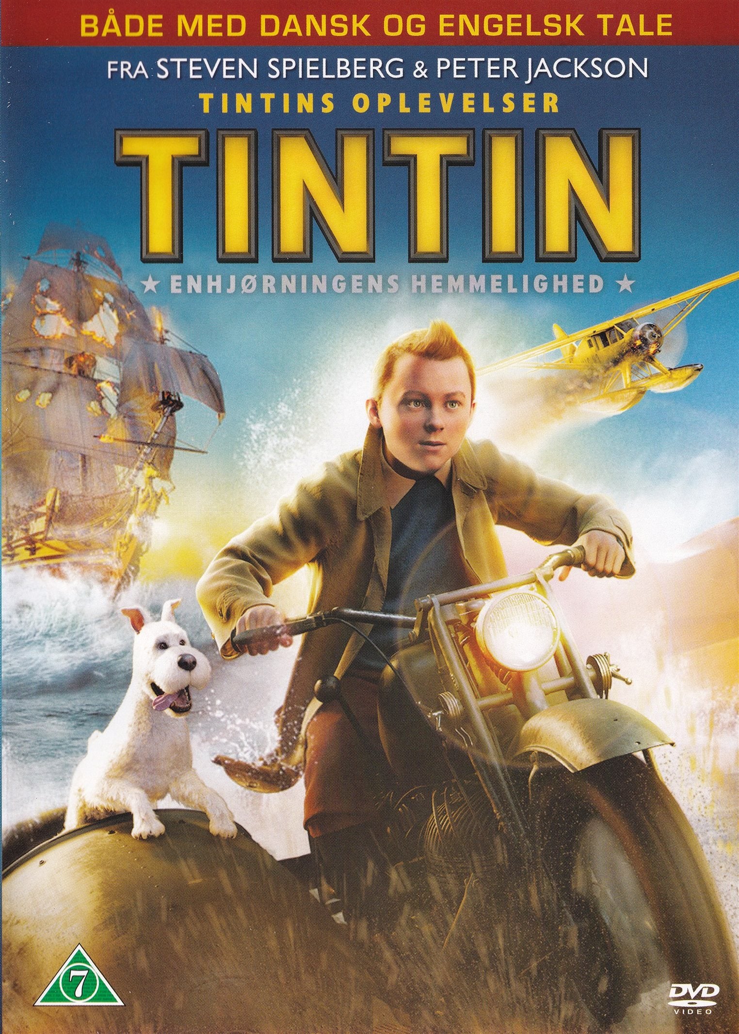 Tintin - Enhjørningens Hemmelighed (DVD)