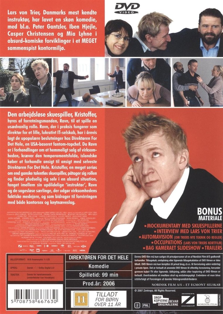 Direktøren for det hele (DVD)