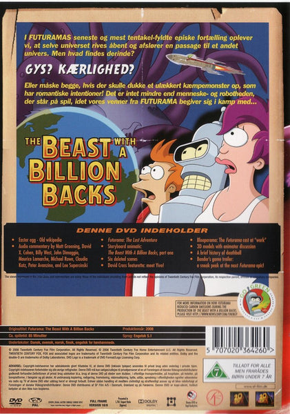 Futurama: The Beast with a Billion Backs (DVD)