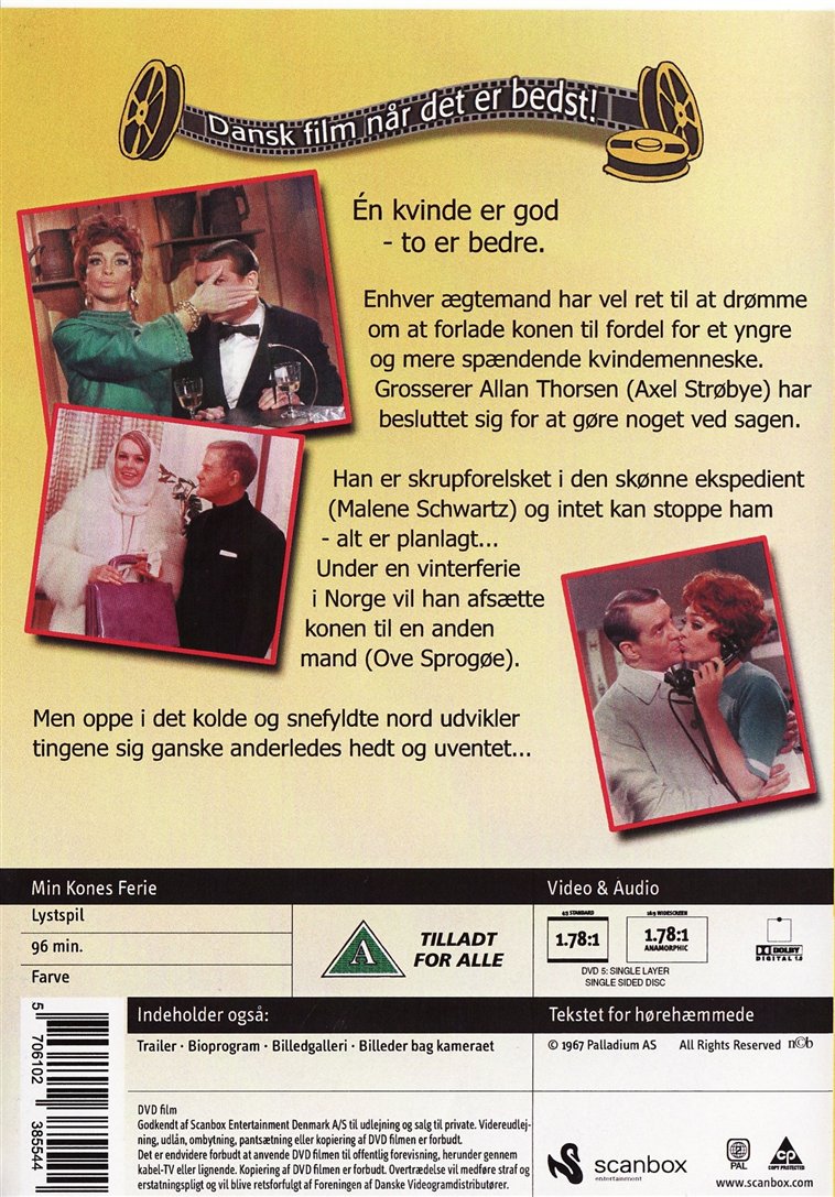 Min kones ferie (DVD)