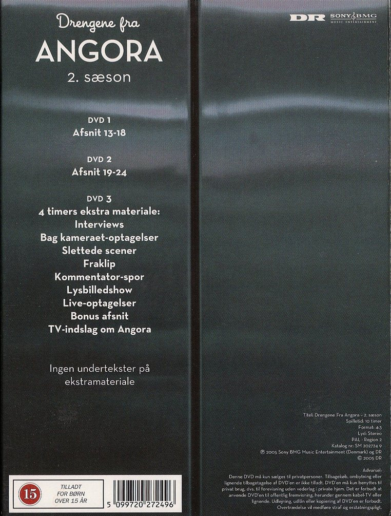 Drengene Fra Angora: 2. Sæson (DVD)
