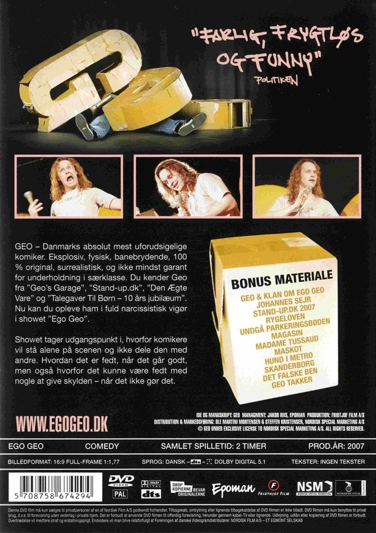 Ego Geo (DVD)