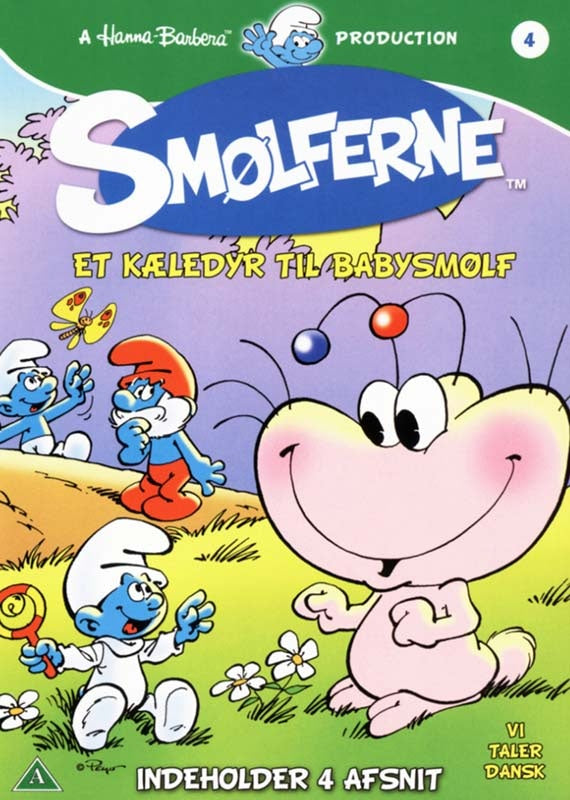 Smølferne 4: Et Kæledyr Til Babysmølf (DVD)