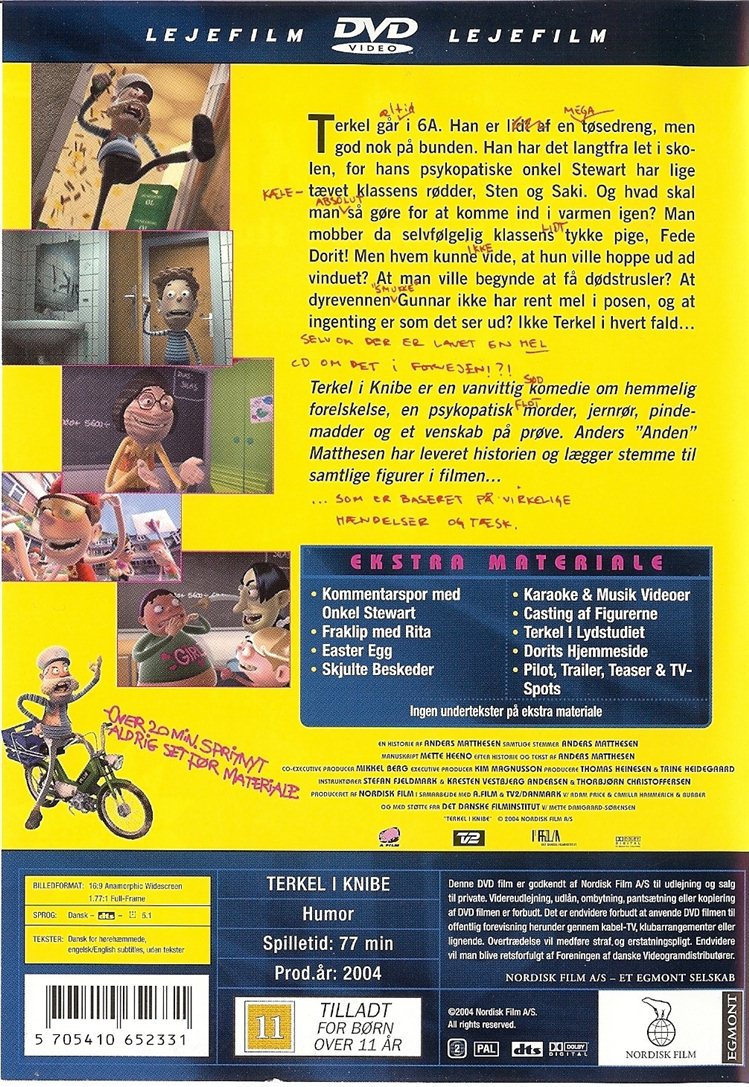 Terkel I Knibe (DVD)