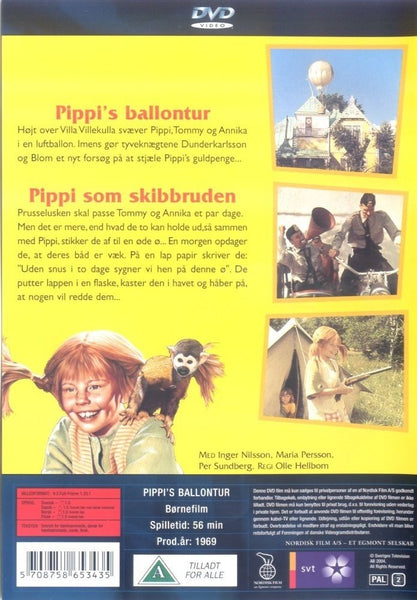 Pippi 5: Pippi's Ballontur (DVD)