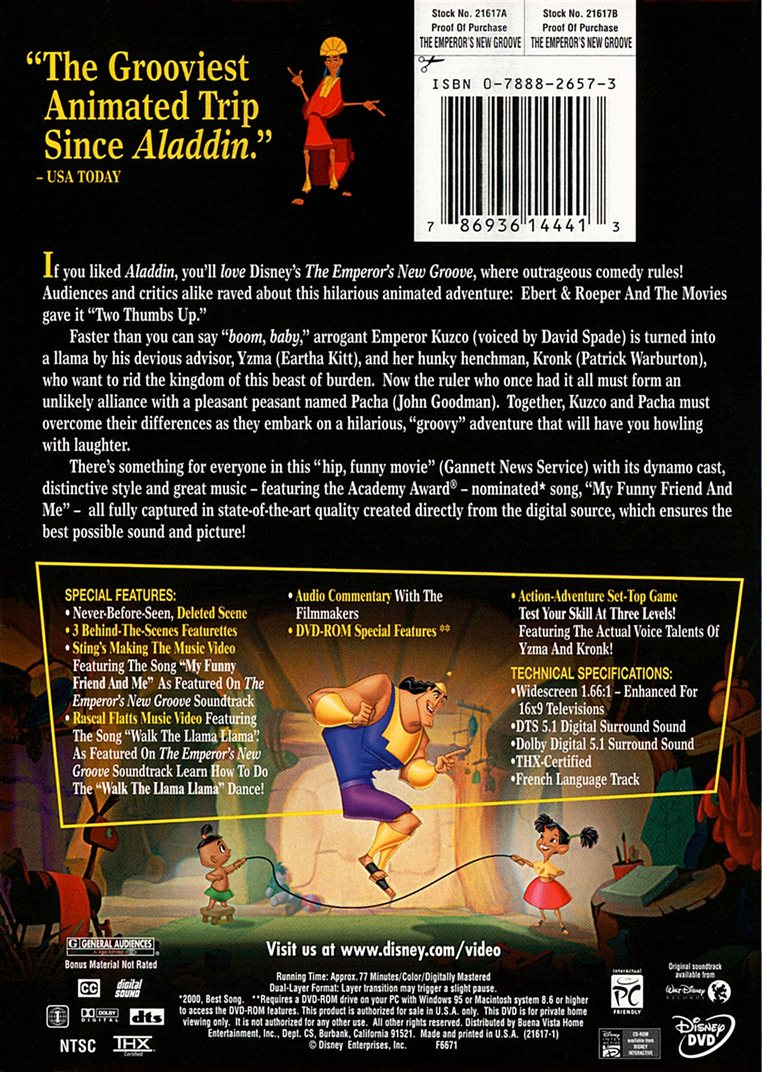 The Emperor's New Groove (DVD)