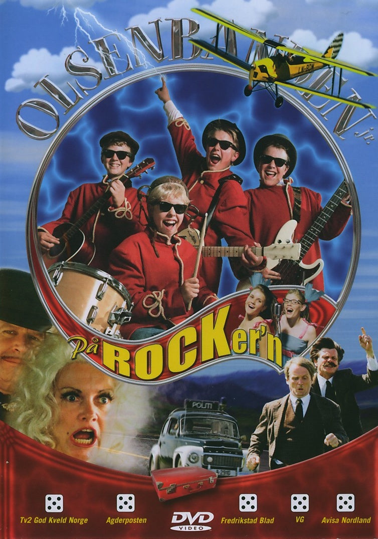 Olsenbanden jr. - på Rockern (DVD)