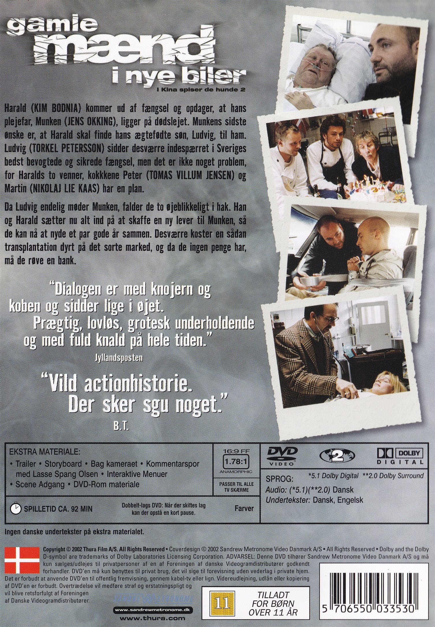 Gamle mænd i nye biler (DVD)