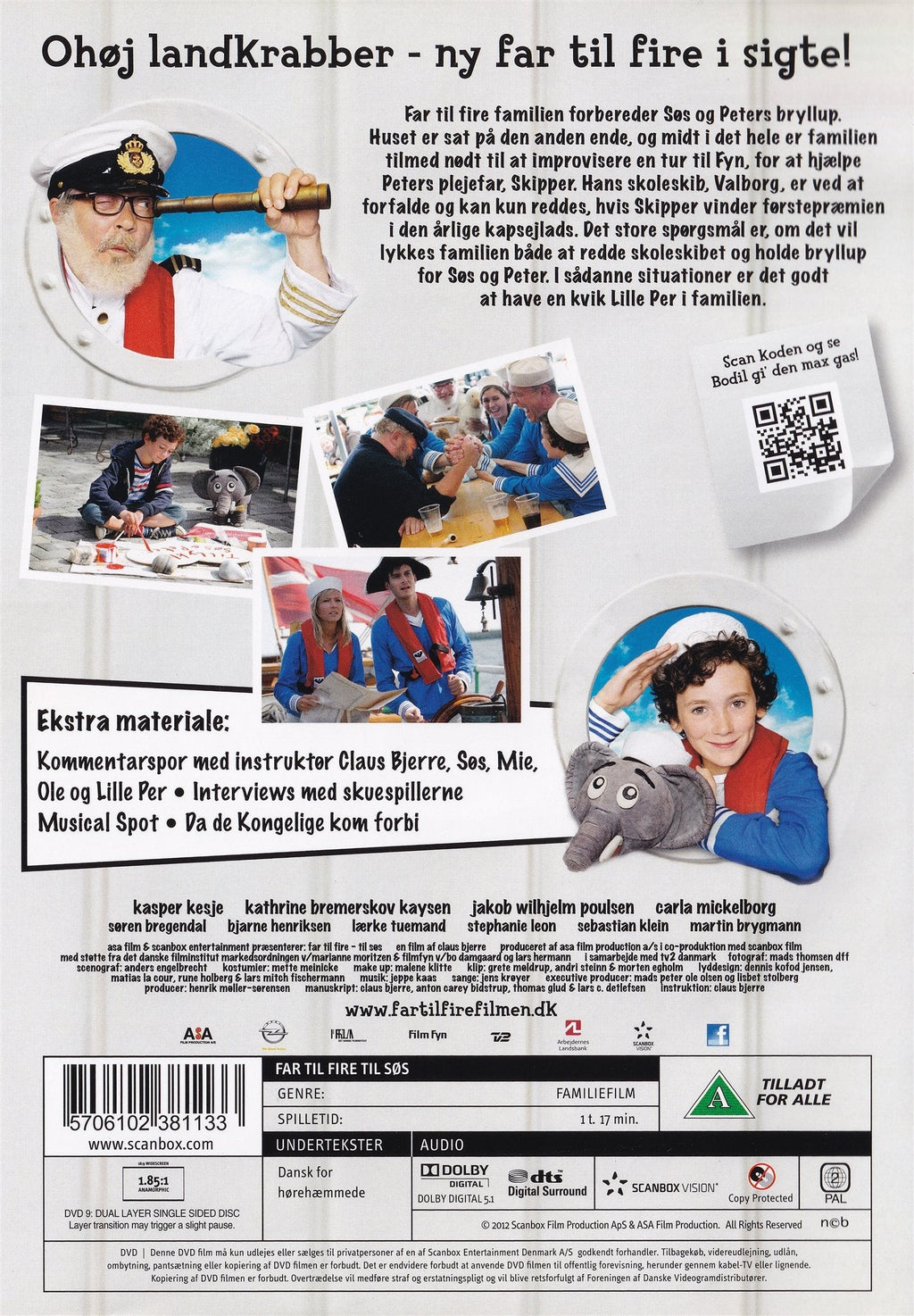 Far til Fire - Til søs (DVD)