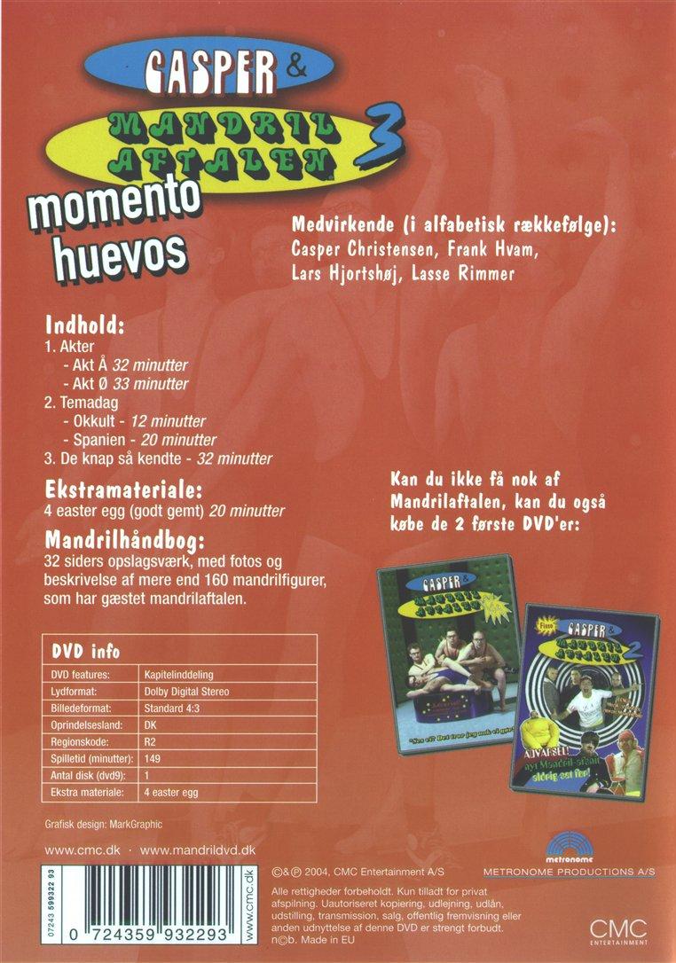 Casper & Mandrilaftalen 3 - Momento Huevos (DVD)