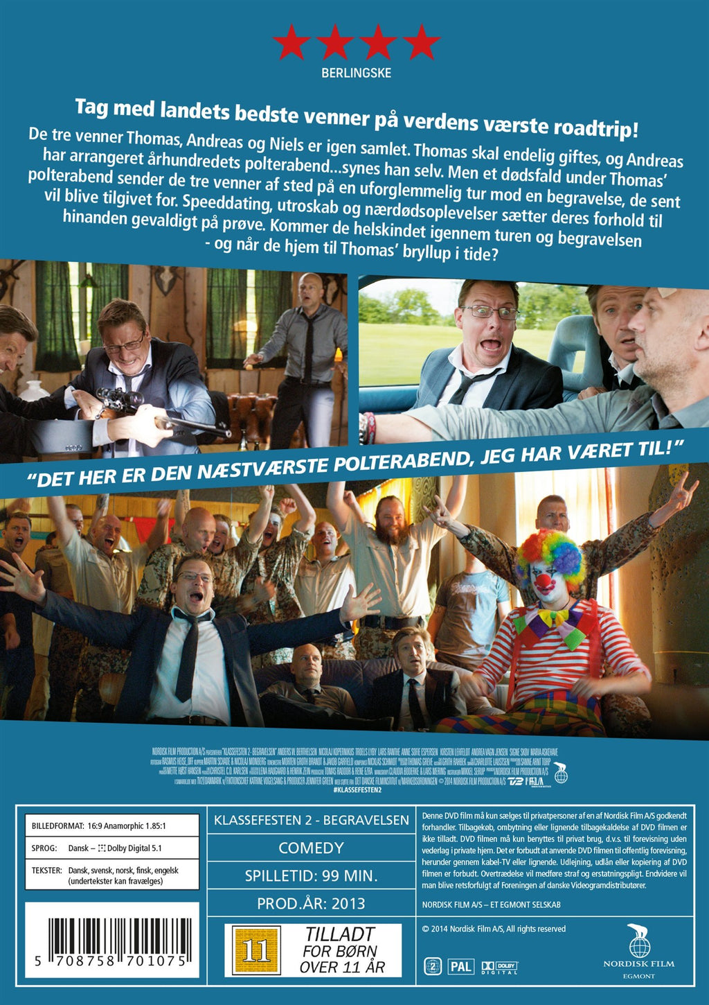 Klassefesten 2: Begravelsen (DVD)