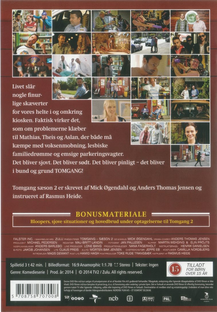 Tomgang: Hele sæson 2 (DVD)