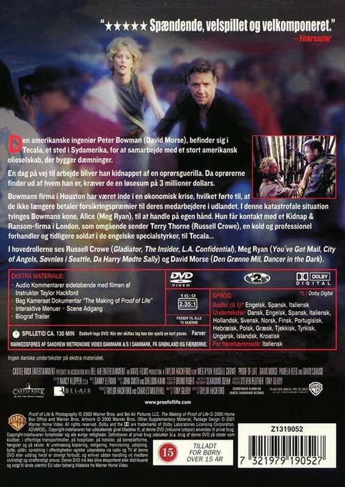 Proof of Life - Livstegn (DVD)