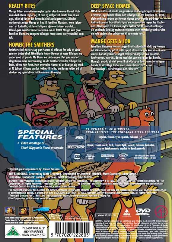 The Simpsons - Risky Business (DVD)