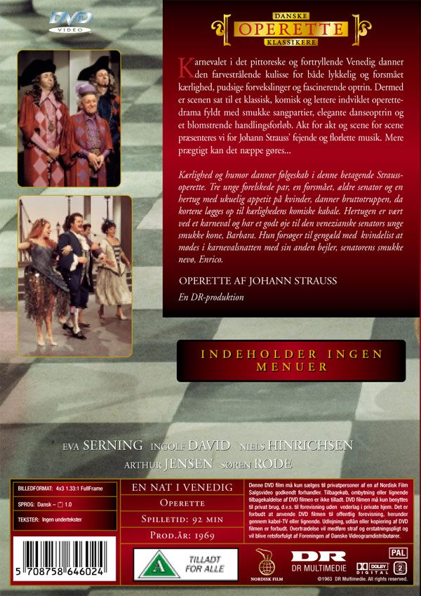 En nat i Venedig (DVD)