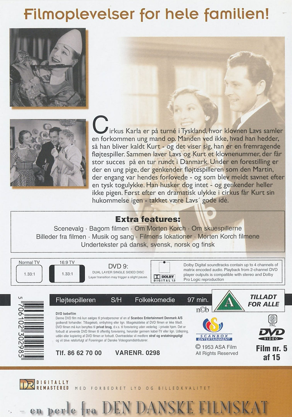 Fløjtespilleren (DVD)