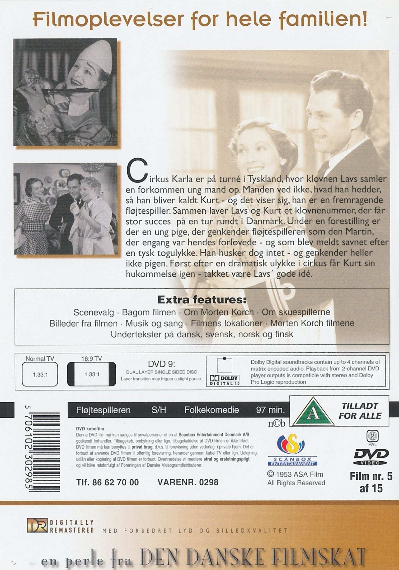 Fløjtespilleren (DVD)
