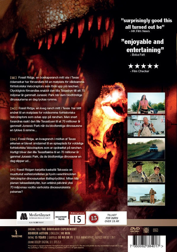 The Dinosaur Experiment (DVD)