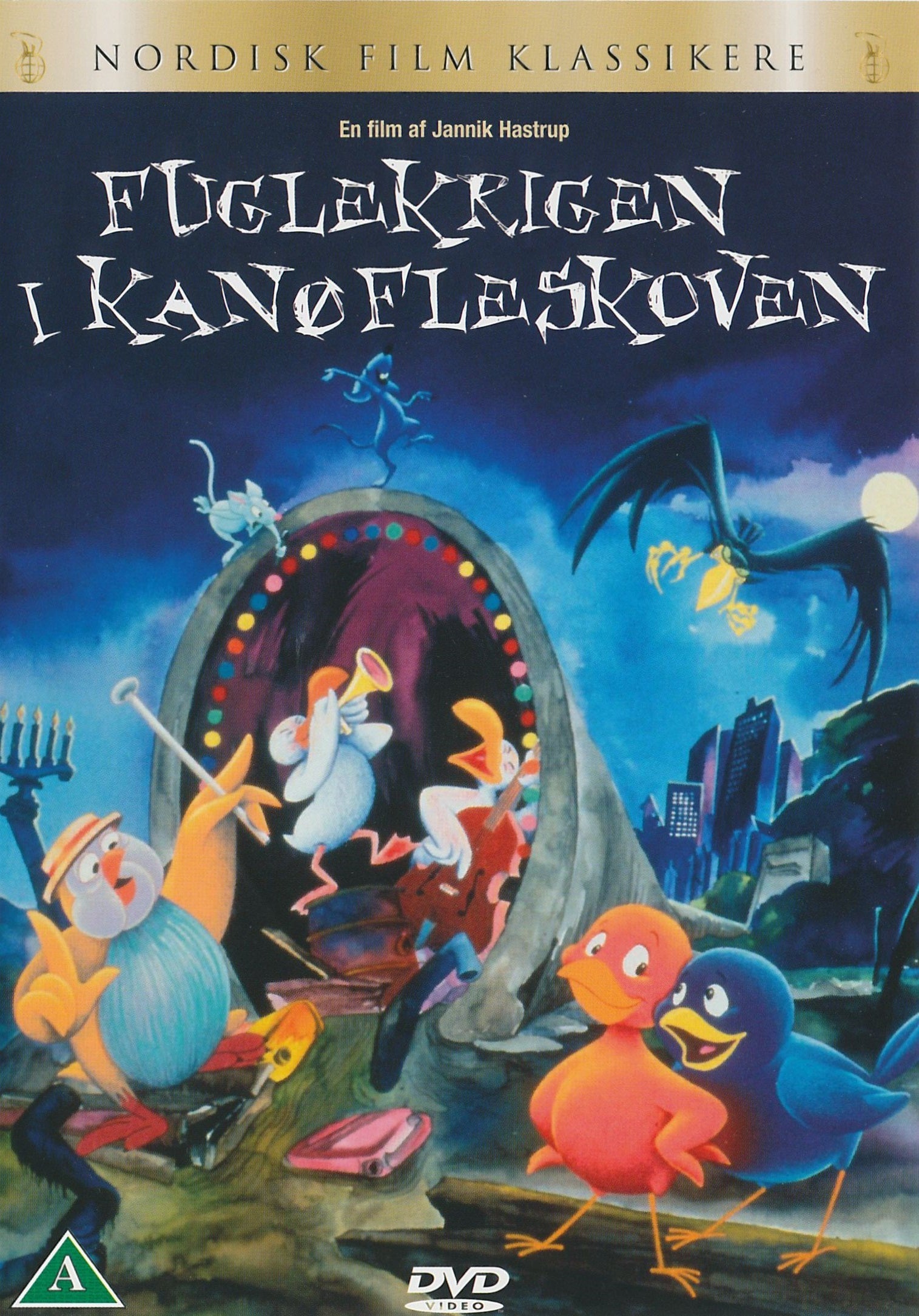 Fuglekrigen I Kanøfleskoven (DVD)