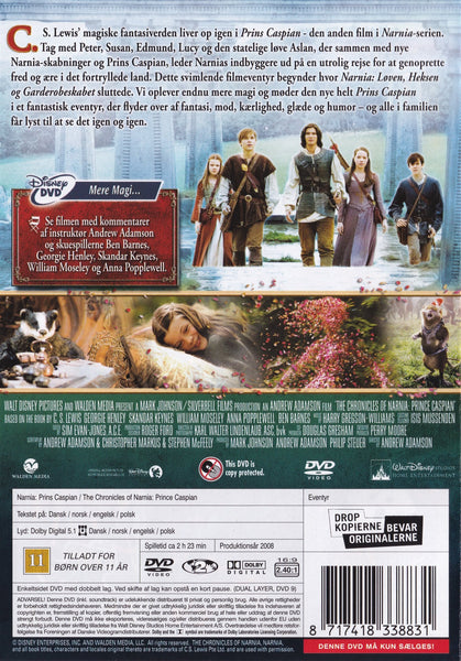 Narnia: Prins Caspian (DVD)