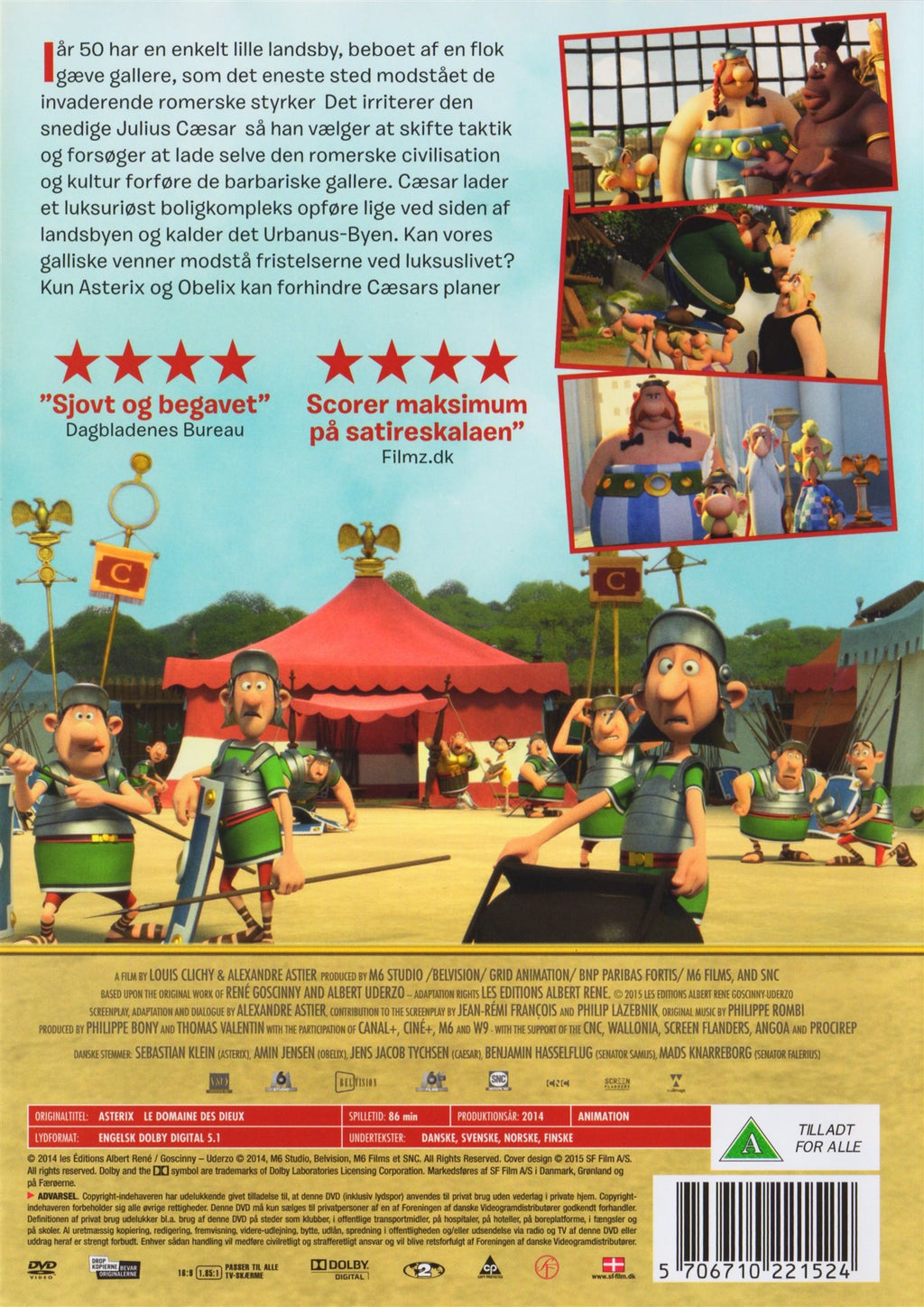 Asterix: Byplanlæggeren (DVD)