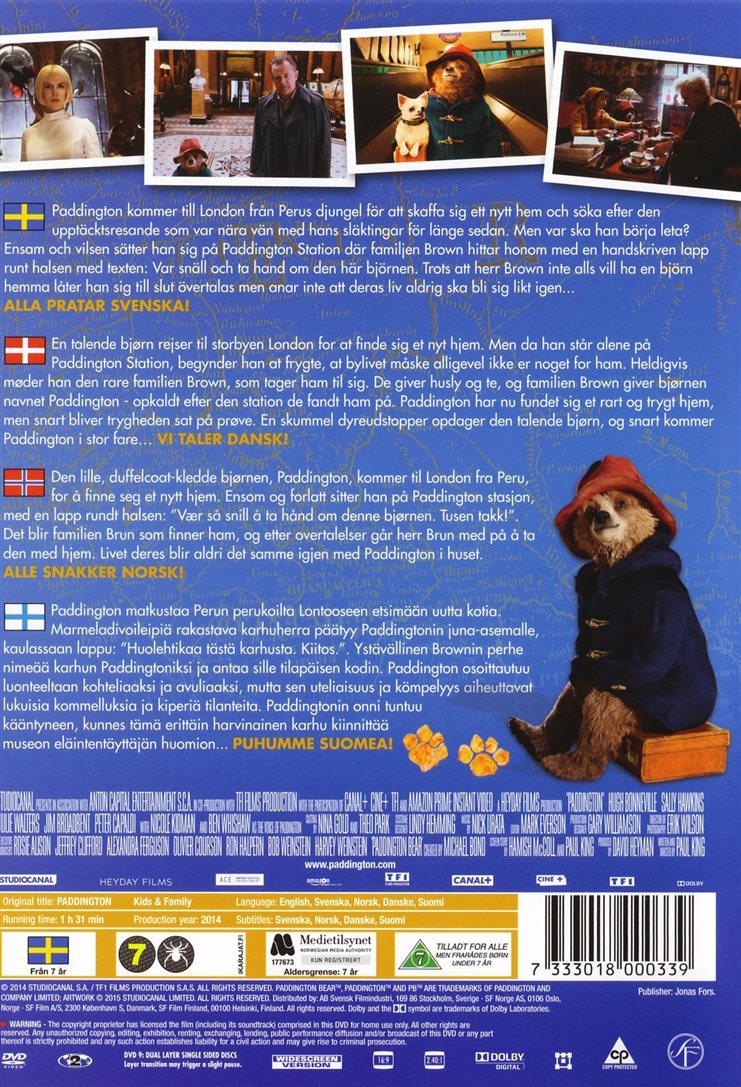 Paddington (DVD)