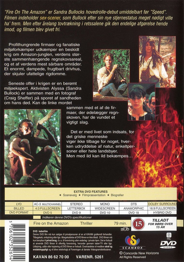 Fire On The Amazon (DVD)