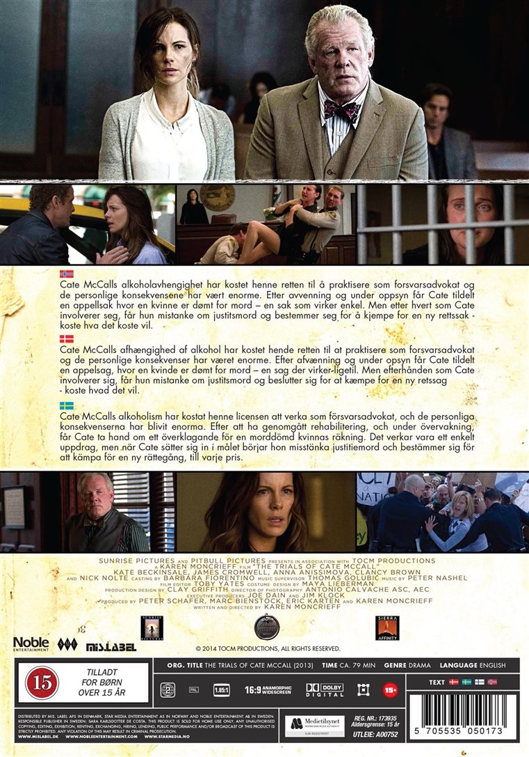 The Trials of Cate McCall (DVD)