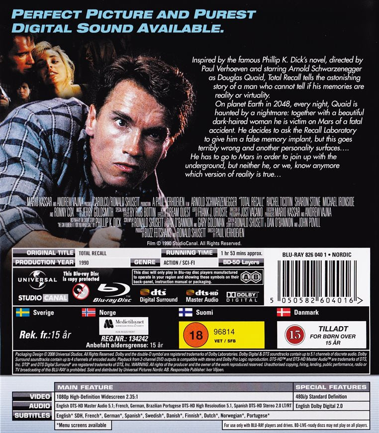 Total Recall (Blu-ray)