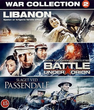 War Collection 2: Libanon / Battle under Orion / Slaget ved Passendale (Blu-ray)