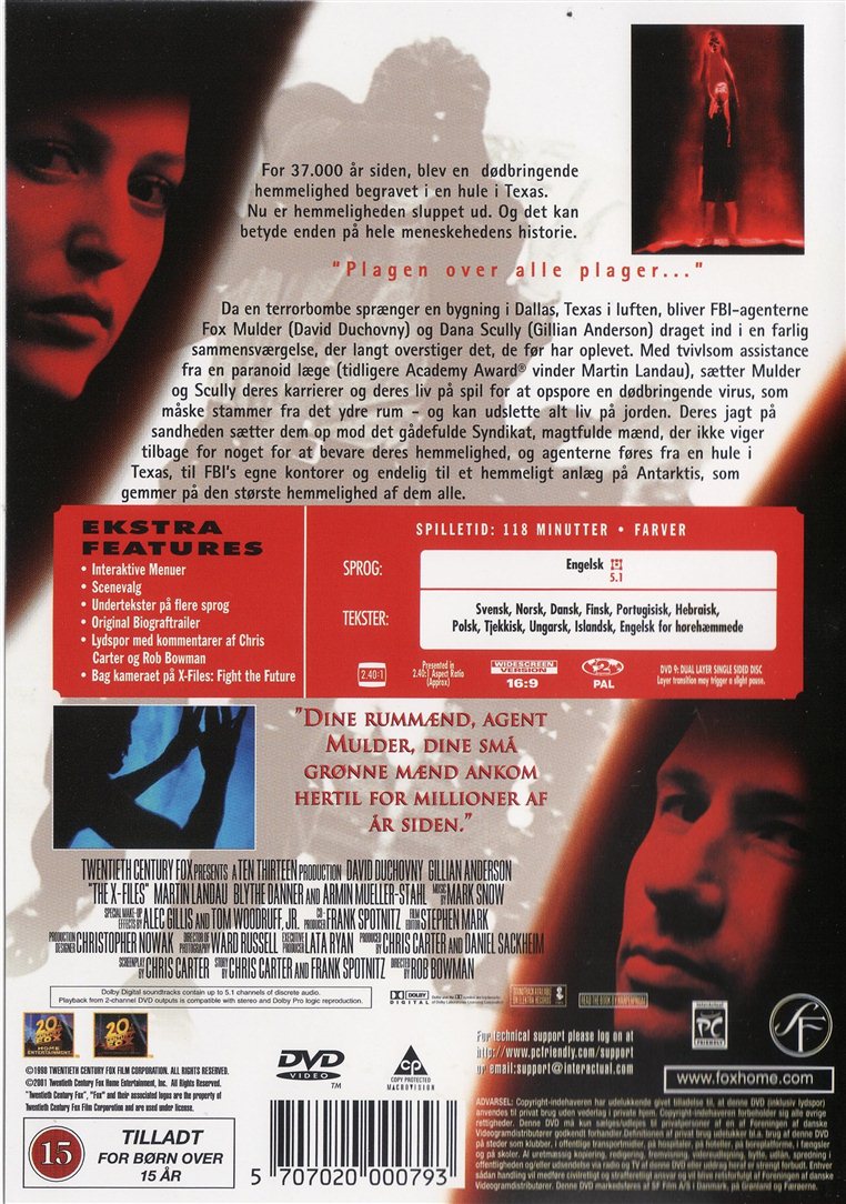 The X-Files: Fight the Future (DVD)