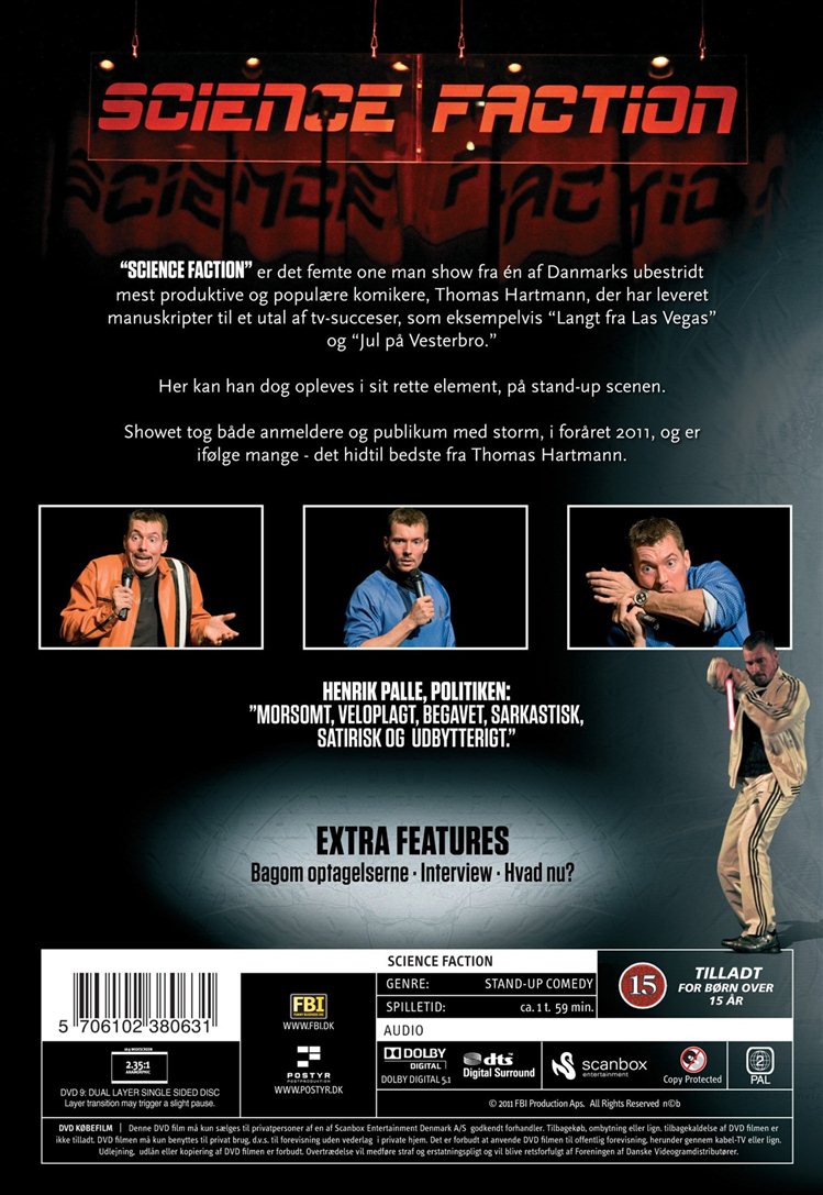 Hartmann: Science Faction (DVD)