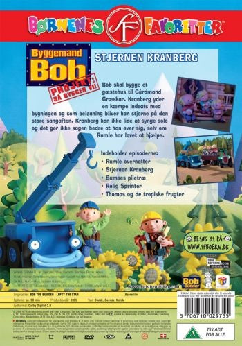 Byggemand Bob: Stjernen Kranberg (DVD)
