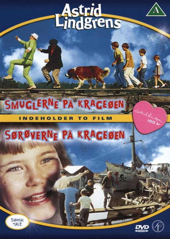 Smuglerne på Krageøen / Sørøverne på Krageøen (DVD)