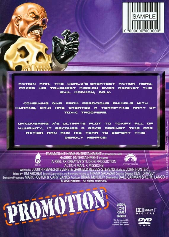 Action Man: X Missions The Movie (DVD)
