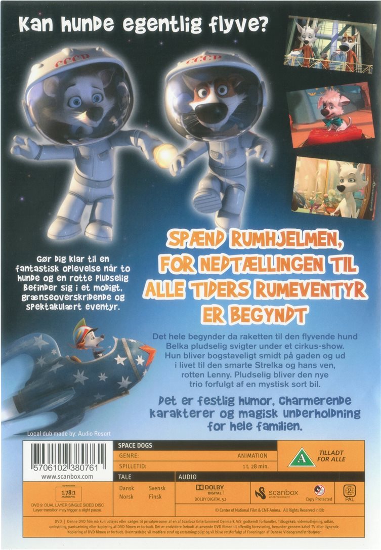 Space Dogs (DVD)