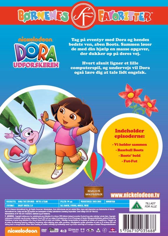 Dora - Udforskeren: Vi holder sammen (DVD)