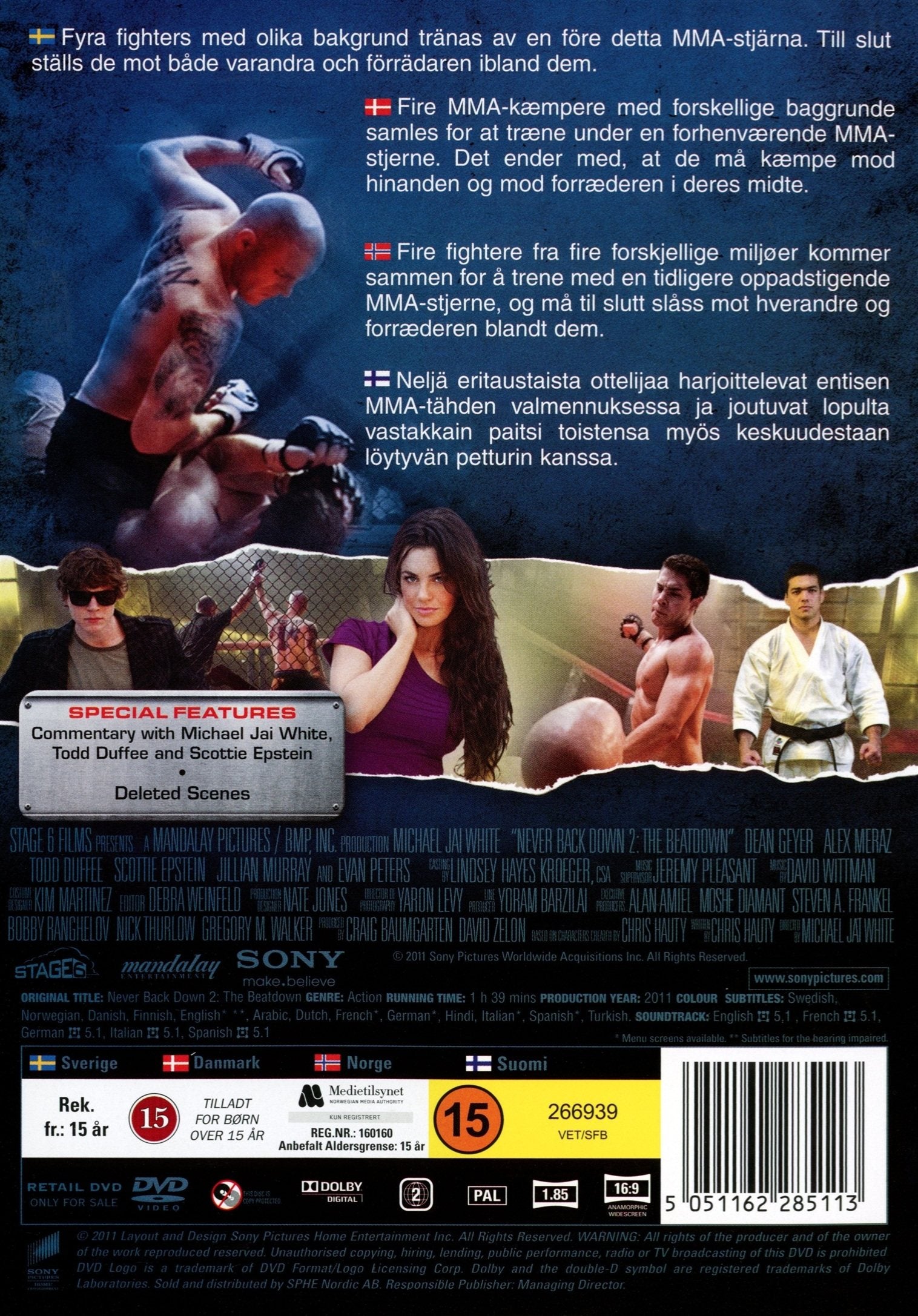 Never Back Down 2: The Beatdown (DVD)