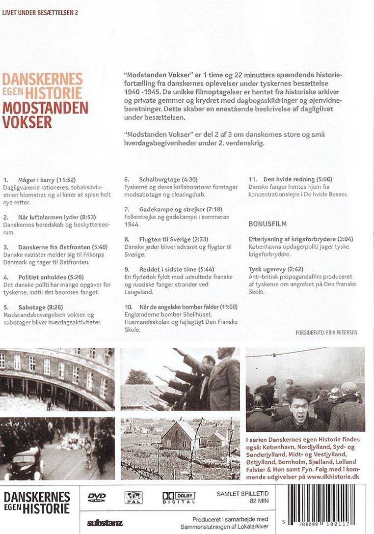 Danskernes egen historie - Modstanden vokser (DVD)