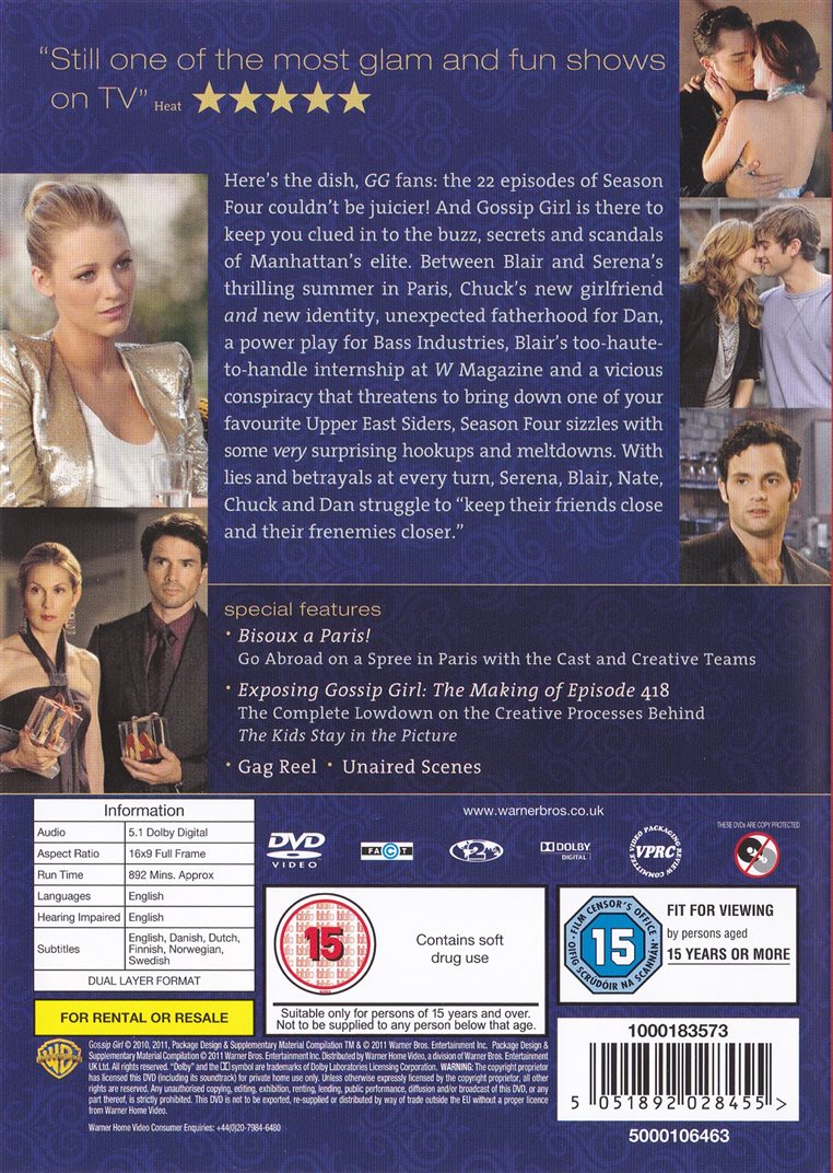 Gossip Girl: The Complete Fourth Season (DVD)