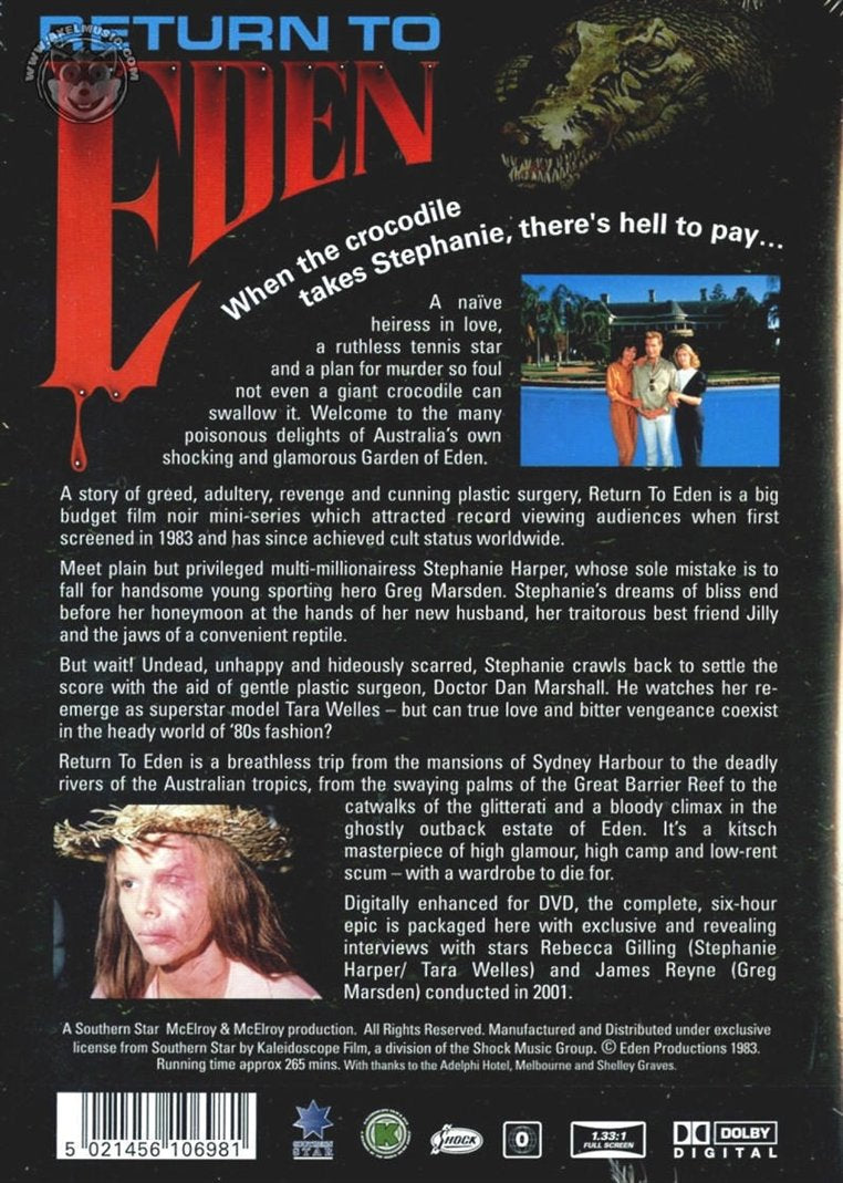 Return to Eden (1983) 2-DVD Set (DVD)