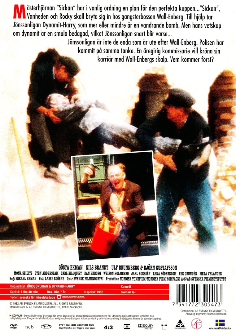 Jönssonligan och DynamitHarry (DVD)