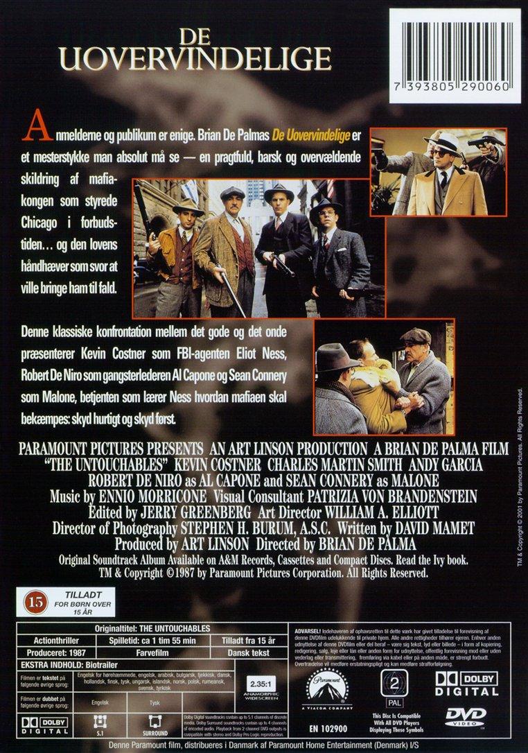 De Uovervindelige (DVD)
