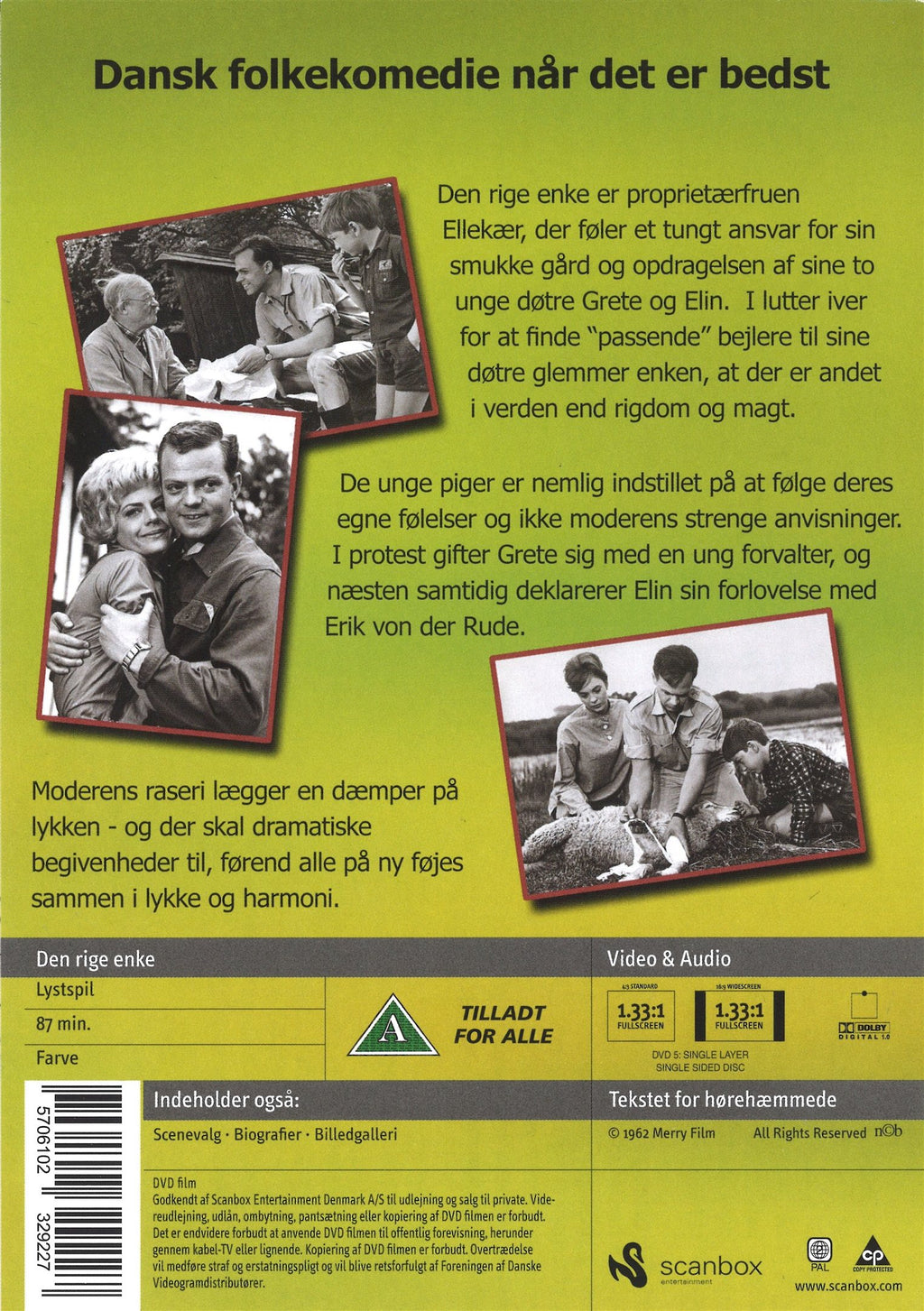 Den Rige Enke (DVD)